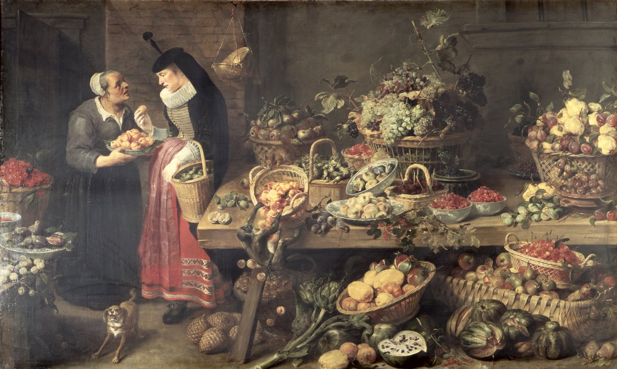 Étal de fruits, 1618-21 - Frans Snyders or Snijders