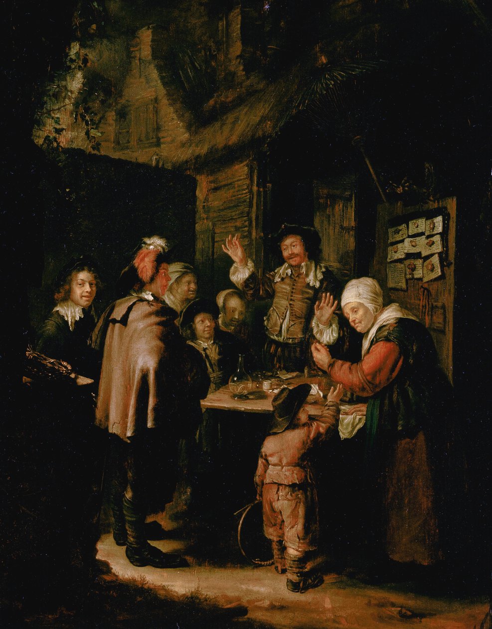 Le Charlatan hollandais - Frans van Mieris