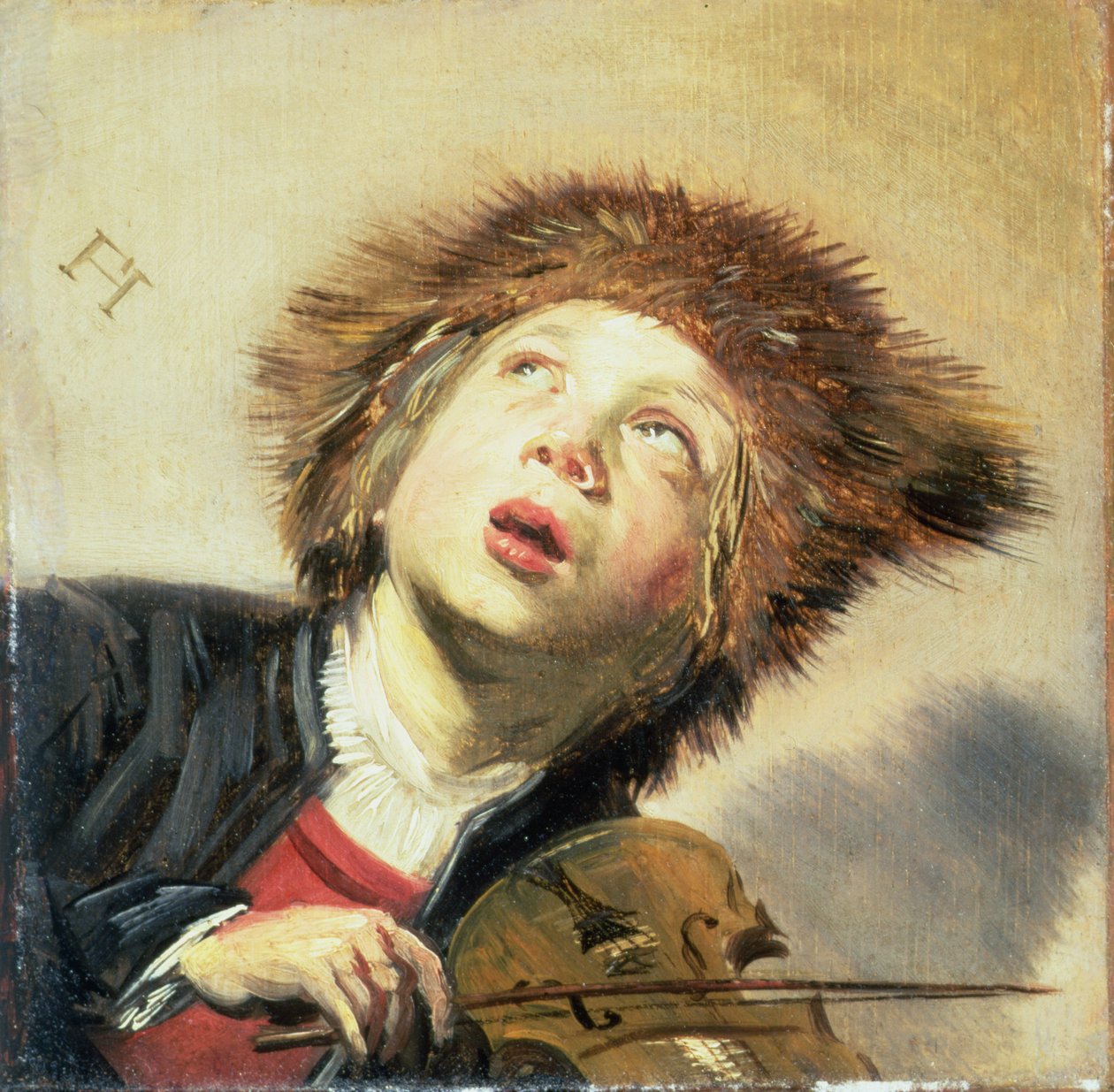 Un garçon avec une viole - Frans Hals