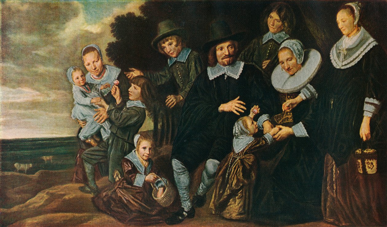 Groupe familial dans un paysage, 1647-50 - Frans Hals