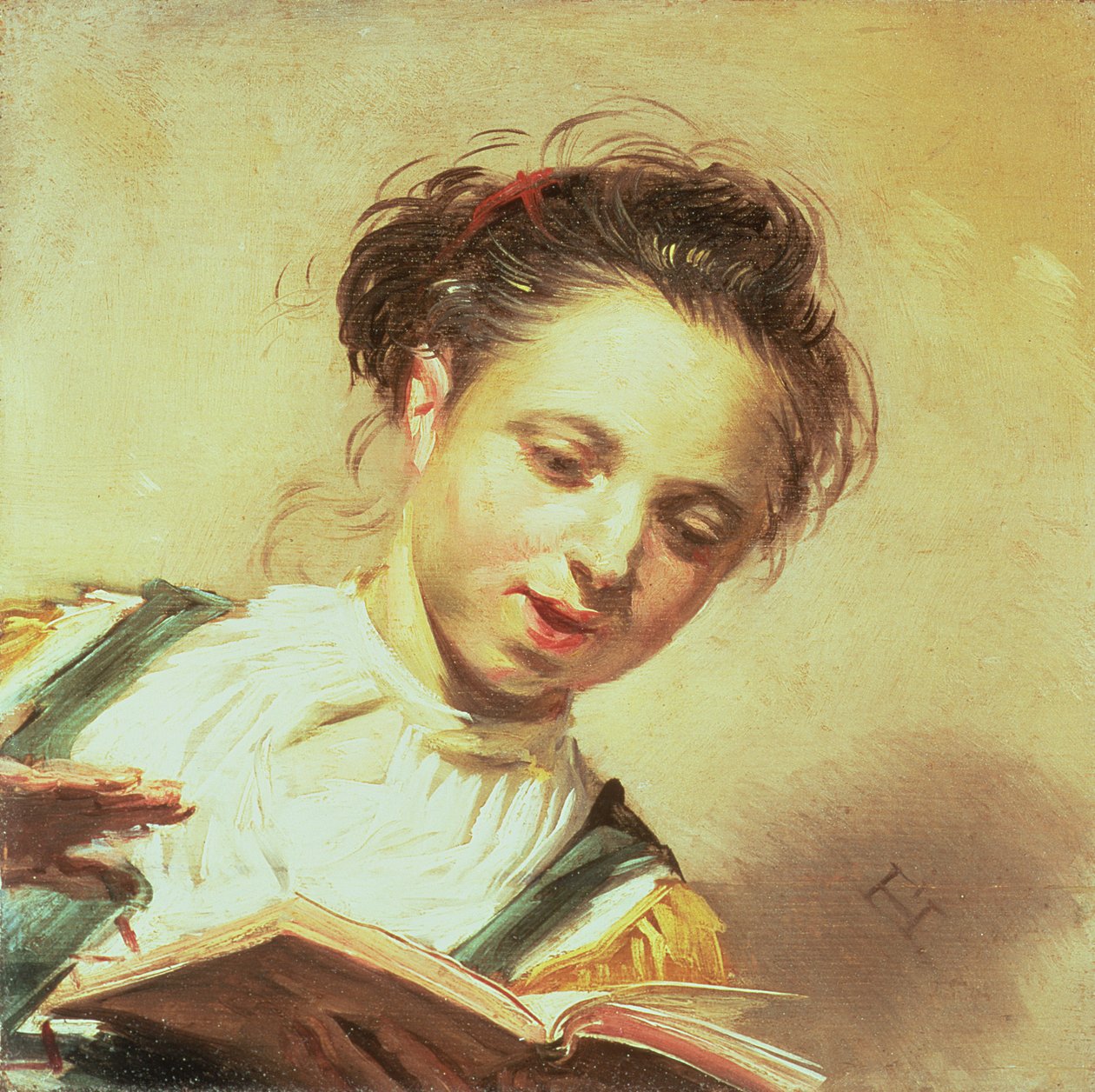 Une fille chantant - Frans Hals