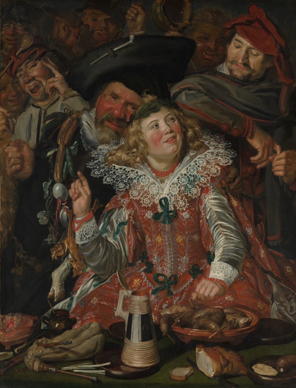 Fêtards au Mardi Gras - Frans Hals