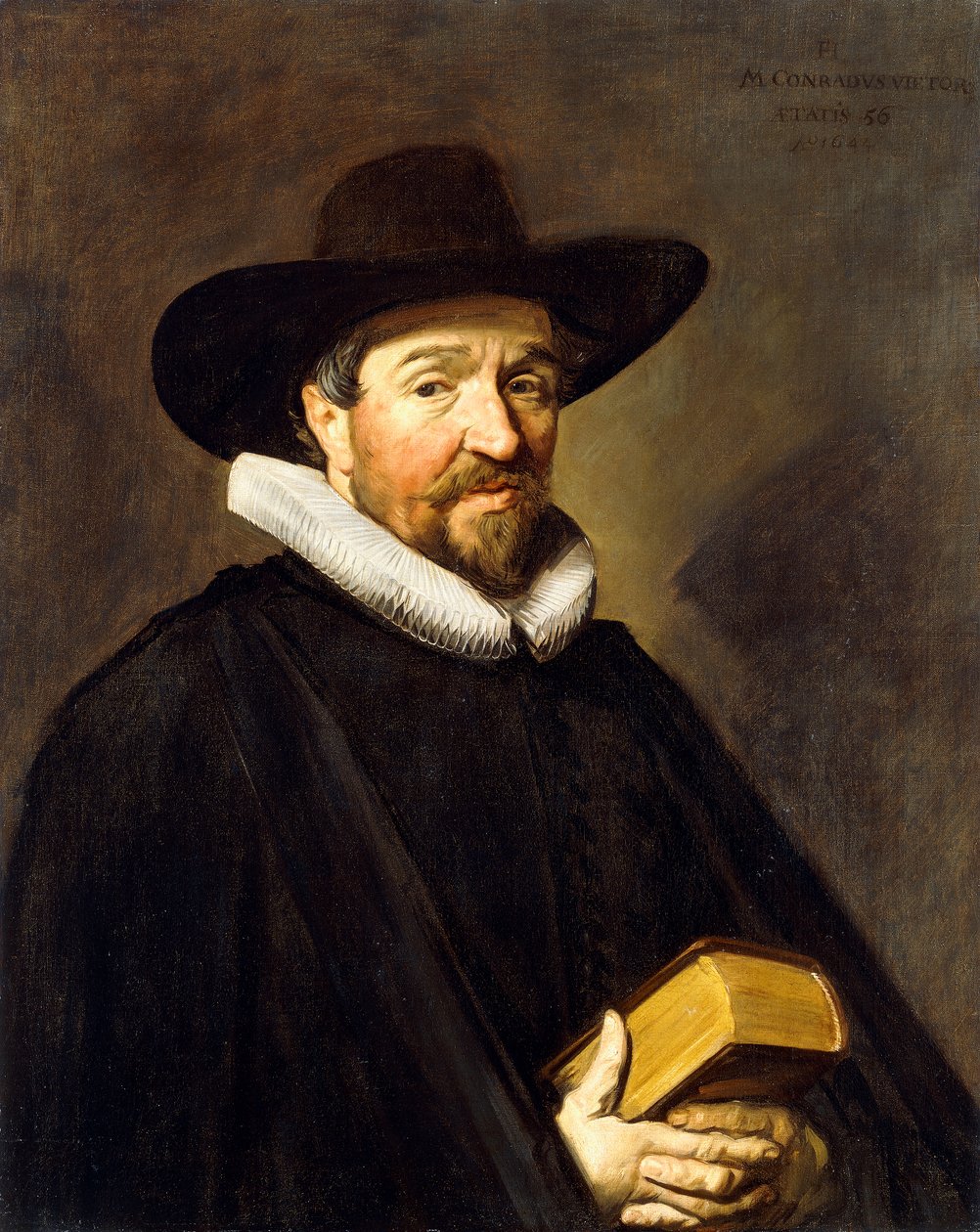Portrait de Conradus Vietor - Frans Hals