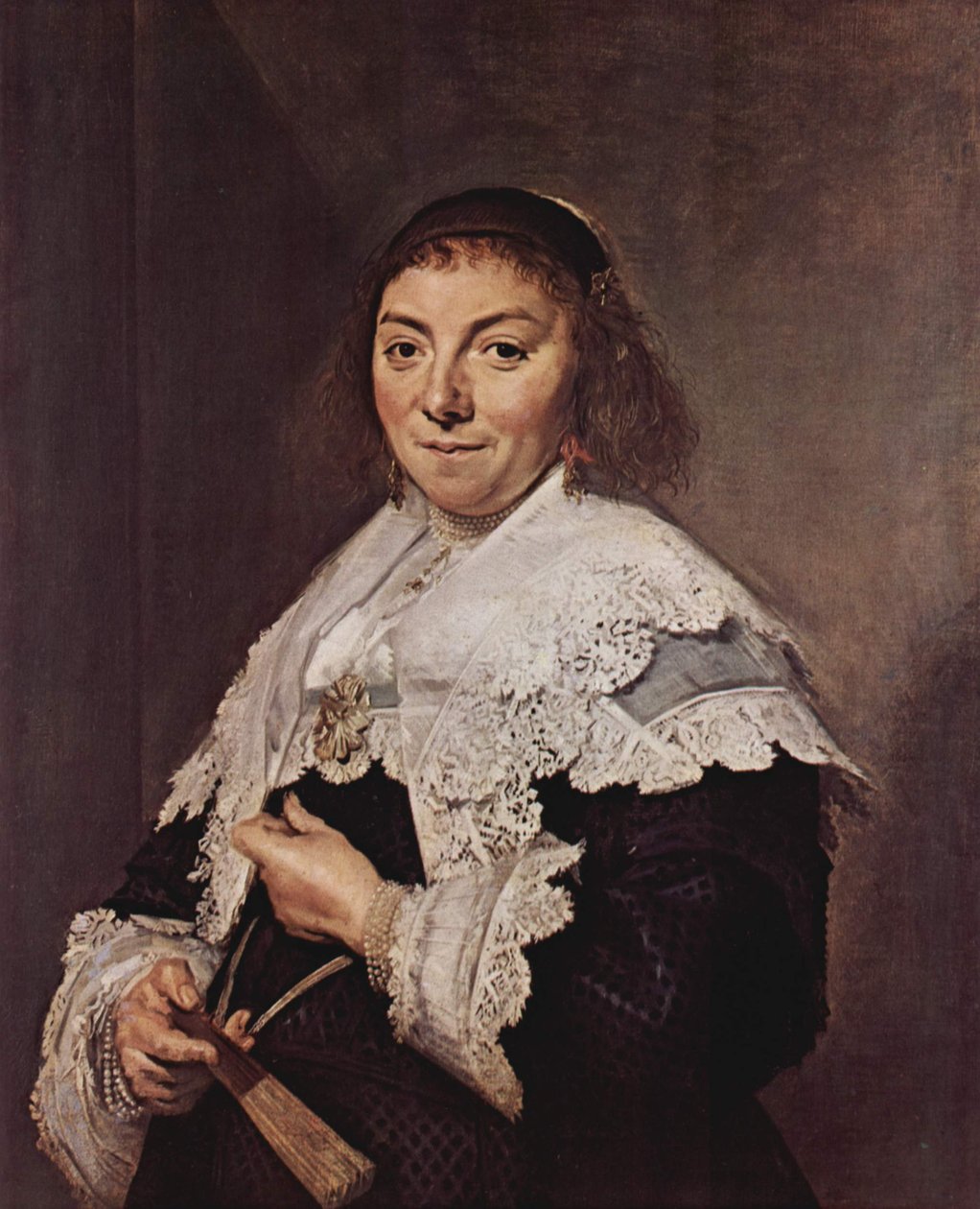 Portrait de Maria Pietersdr Olycan (1607-1655) - Frans Hals