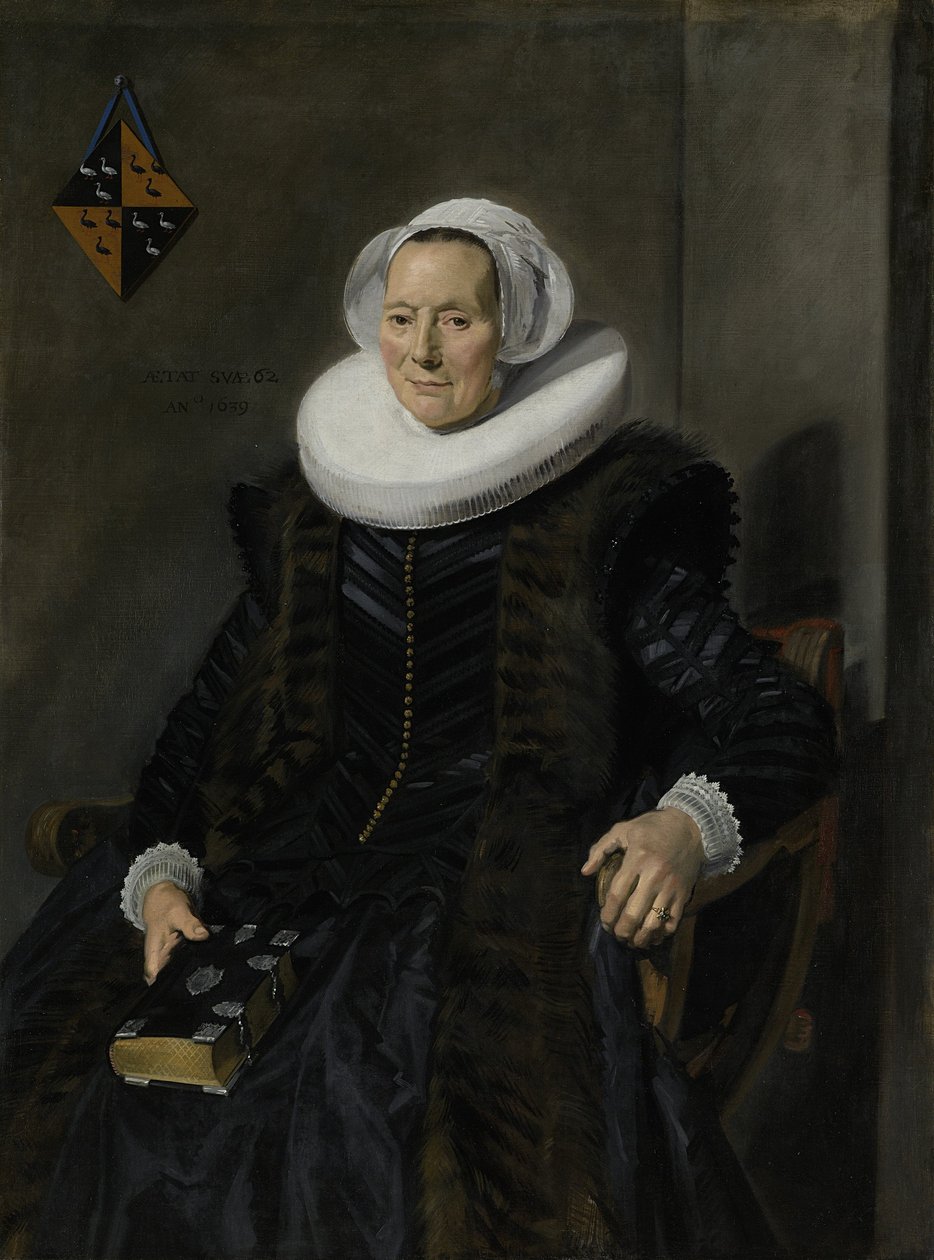 Portrait de Maritge Claesdr Vooght - Frans Hals