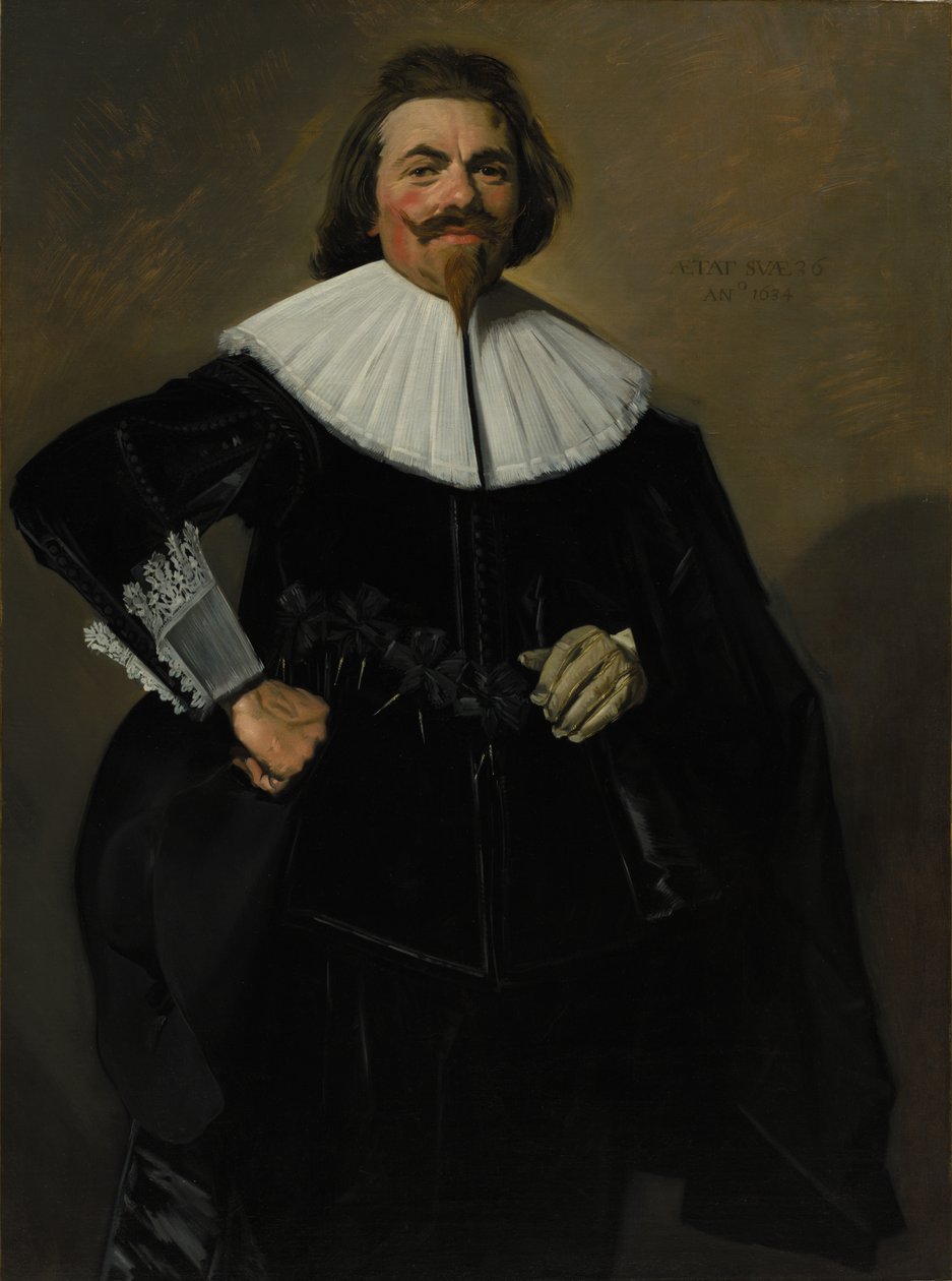 Portrait de Tieleman Roosterman, 1634 - Frans Hals