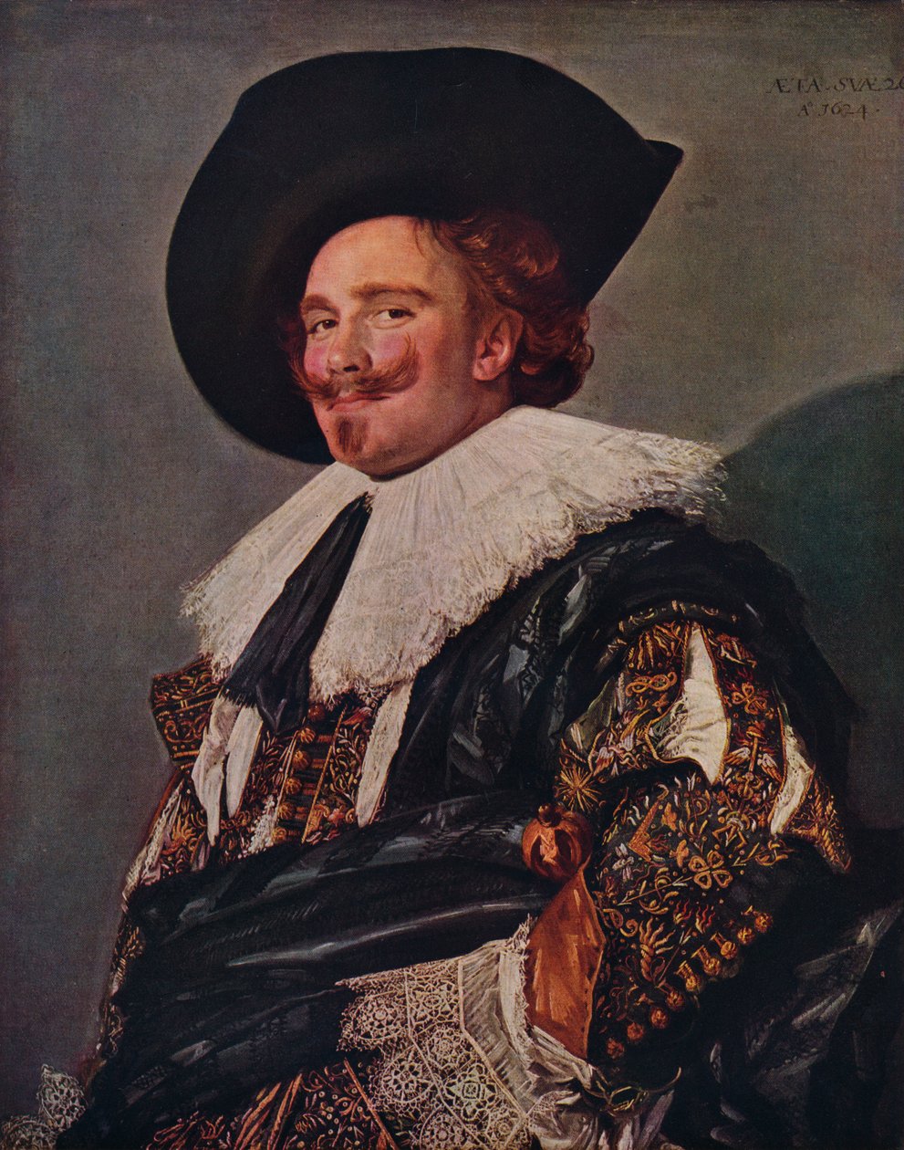 Le Cavalier rieur, 1624 - Frans Hals