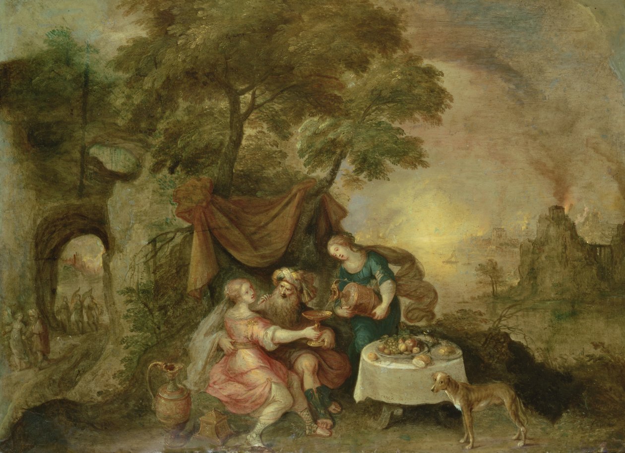 Loth et ses filles - Frans II Francken