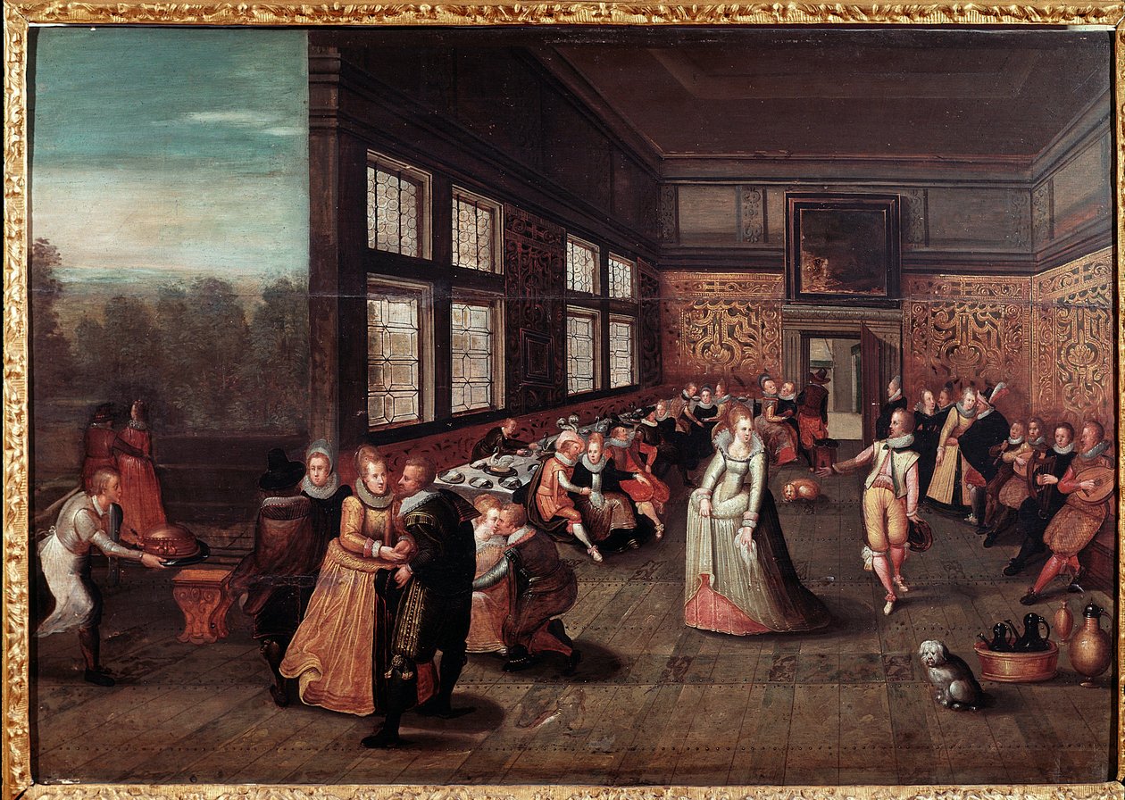 Danseurs à la cour flamande - Frans II Pourbus