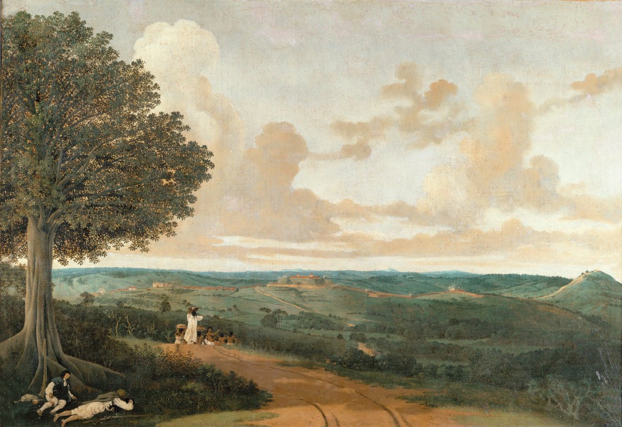 Paysage brésilien autour de Porto Calvo ... - Frans Jansz Post