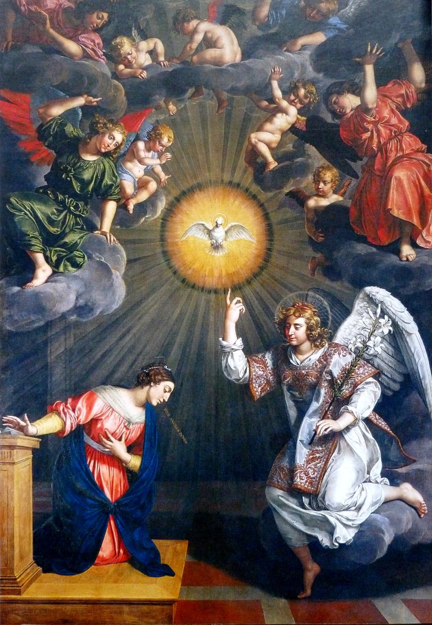 Annonciation - Frans Pourbus the Younger