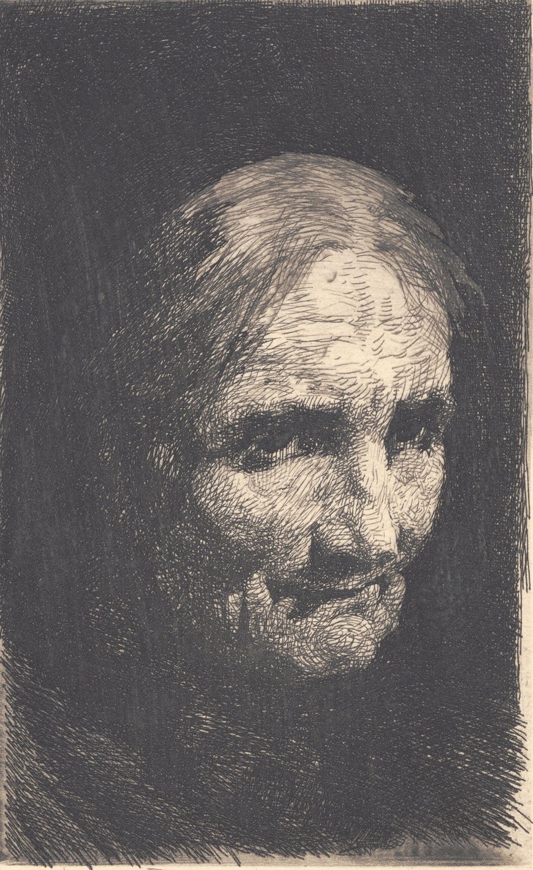 Vieille femme - Frans Schwartz