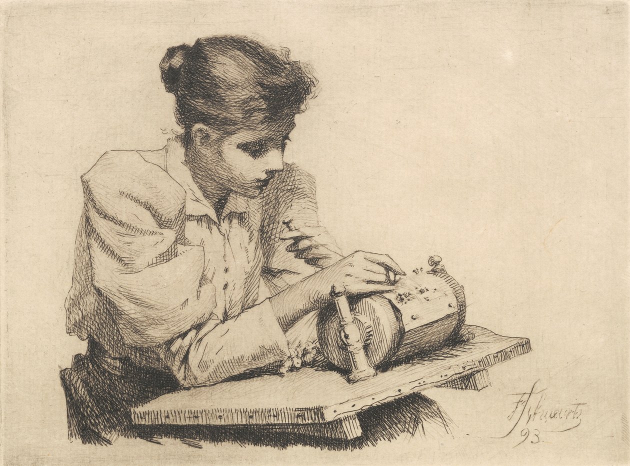 La dentellière - Frans Schwartz
