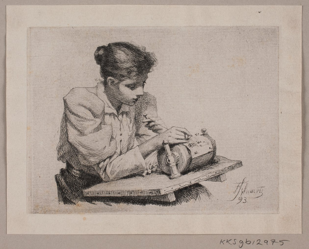 La dentellière - Frans Schwartz