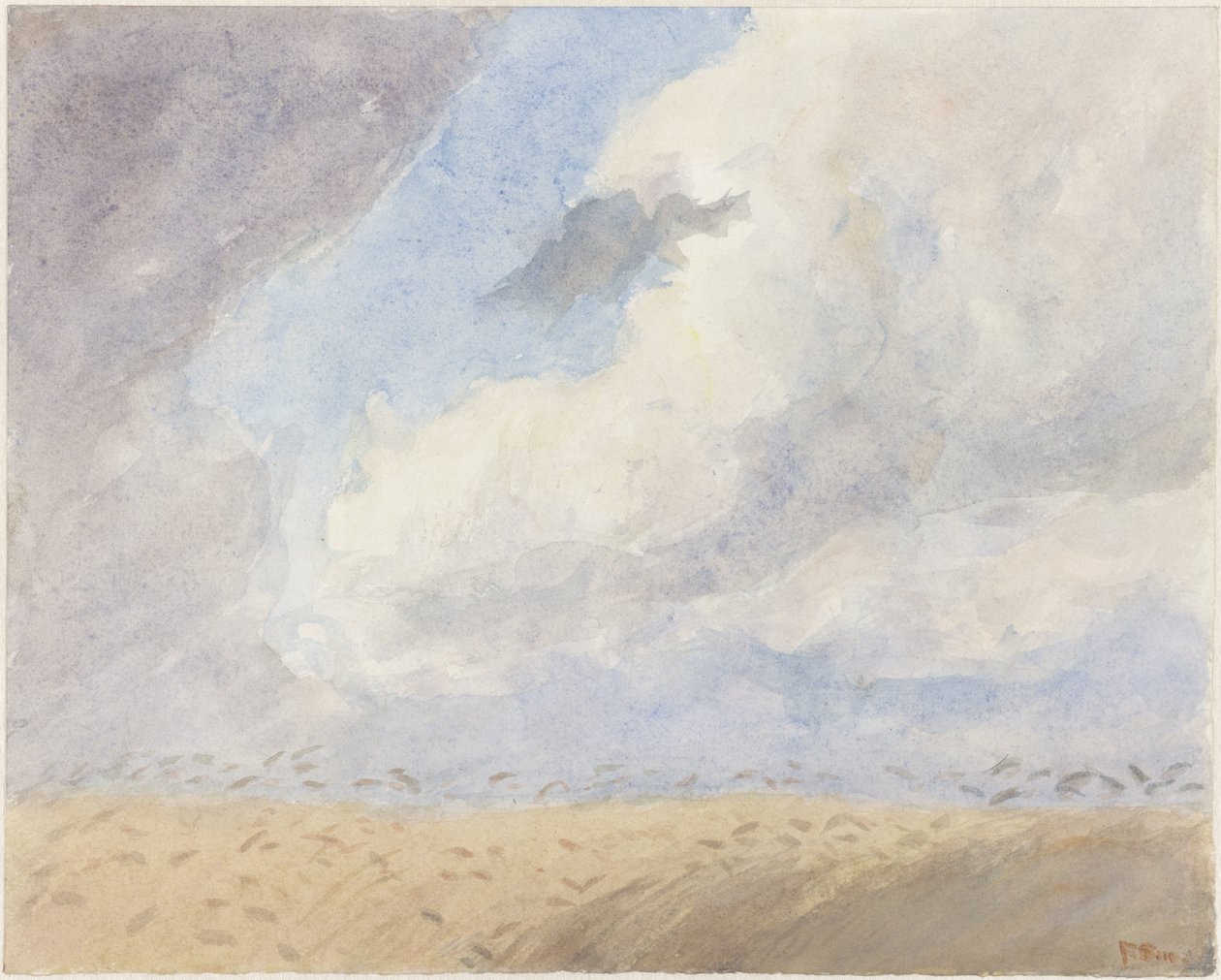 Champ de blé - Frans Alexander Evert Lodewijk Smissaert