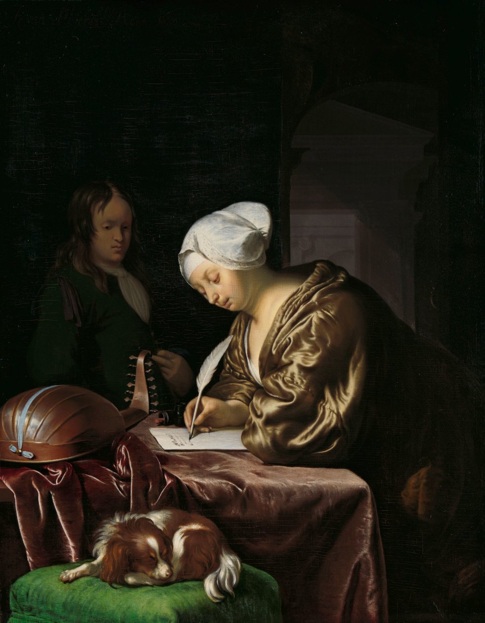 La lettre - Frans van Mieris (I)