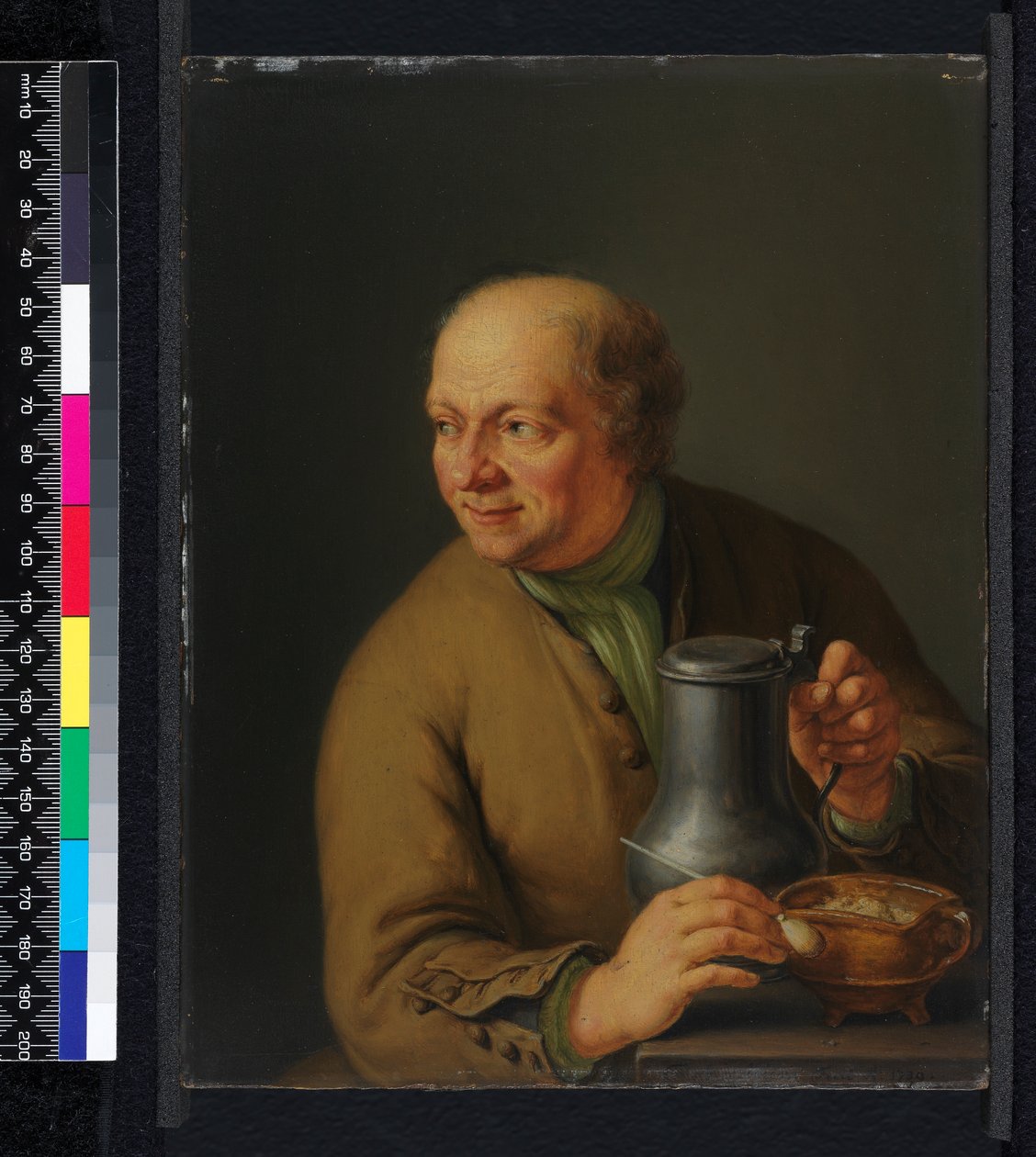 Homme avec une chope, 1739 - Frans van Mieris