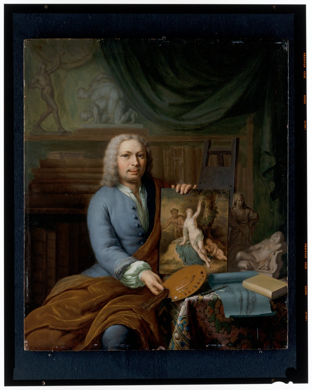 Autoportrait - Frans van the Younger Mieris