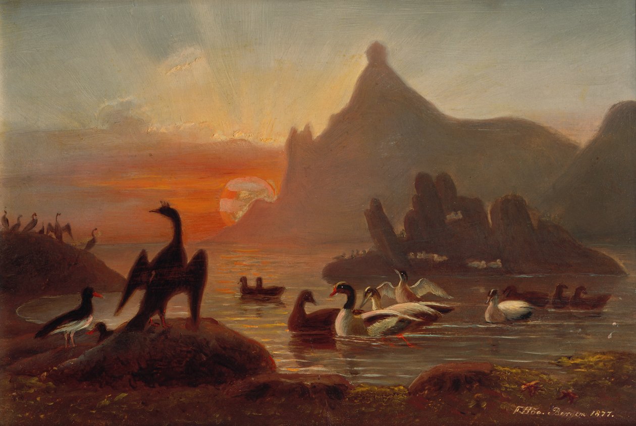 Oiseaux entendent Hestmandoe - Frants Diderik Boe