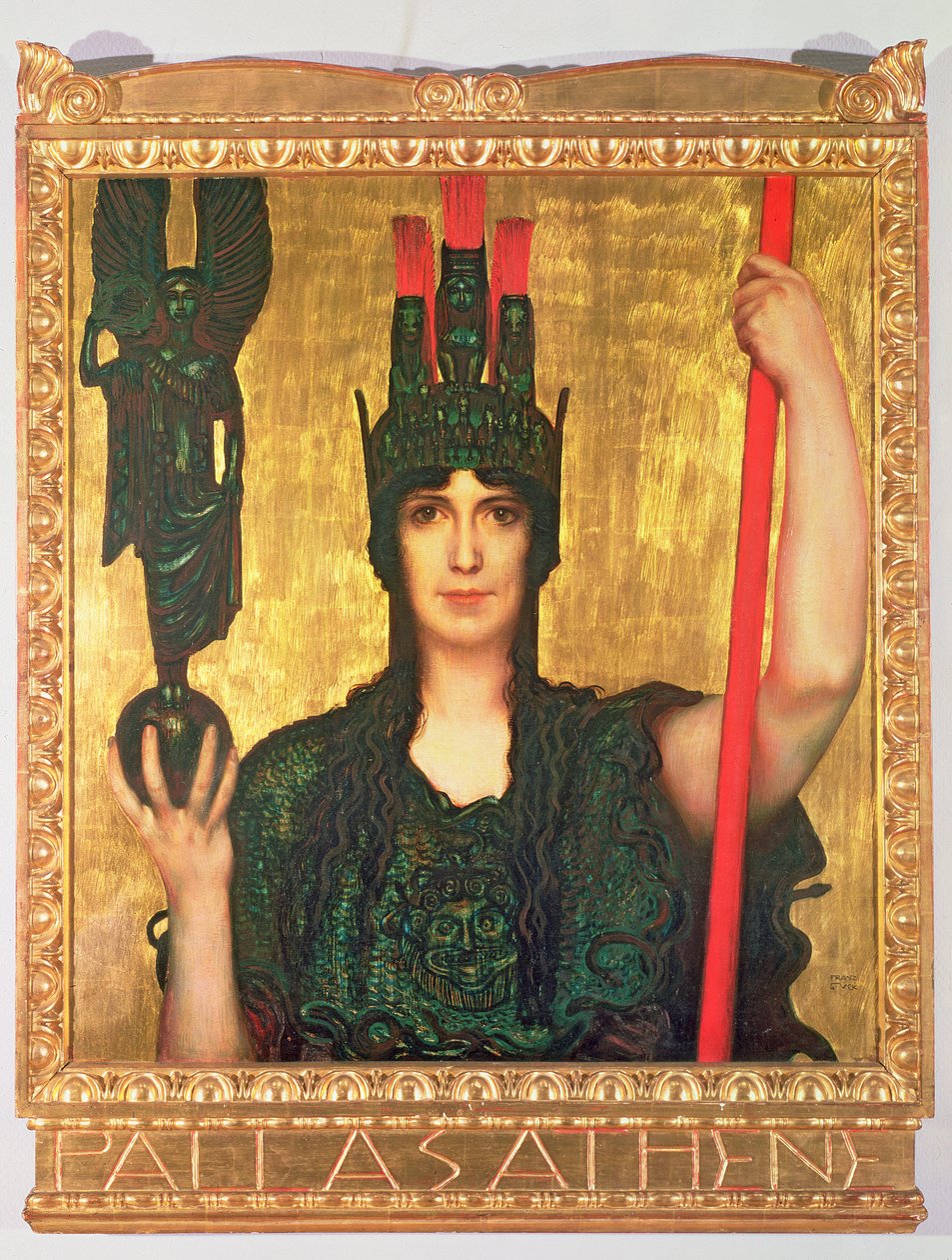 Pallas Athéna, 1898 - Franz von Stuck