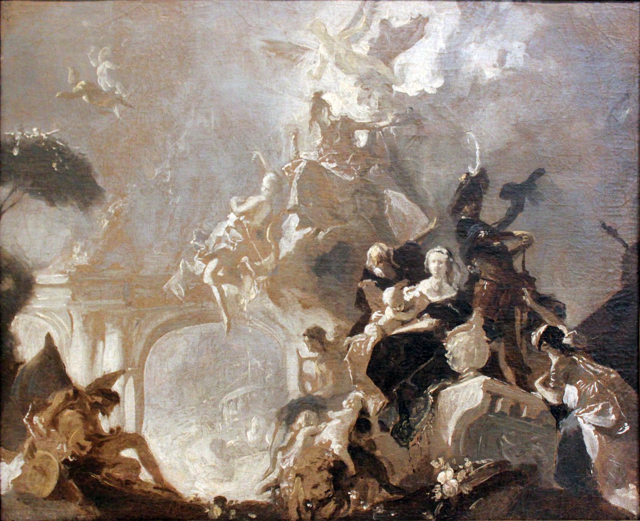 Étude pour une peinture de plafond - Franz Anton Maulbertsch