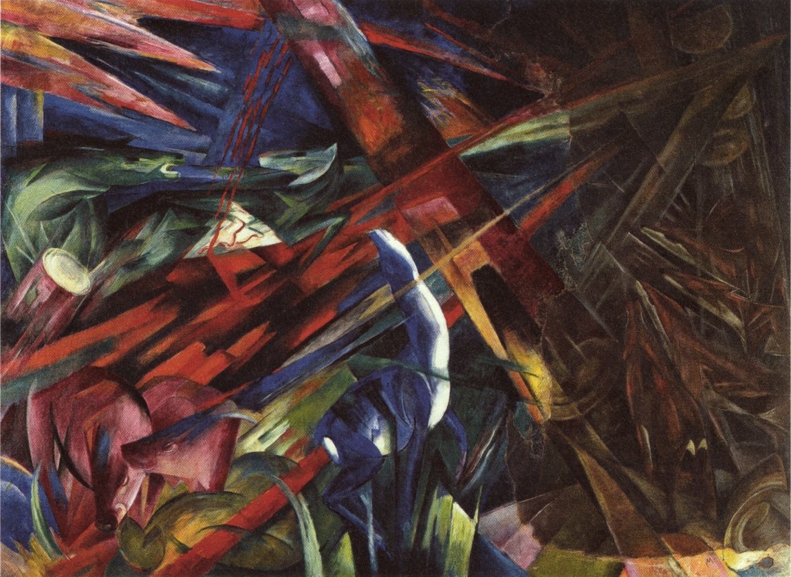 Le destin des animaux - Franz Marc