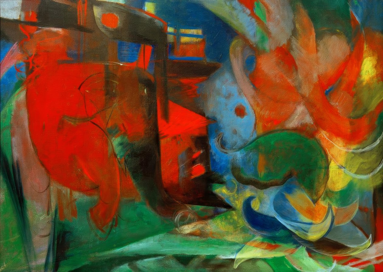 Formes abstraites II - Franz Marc