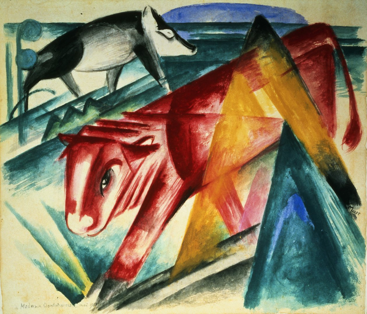 Animaux, 1913 - Franz Marc
