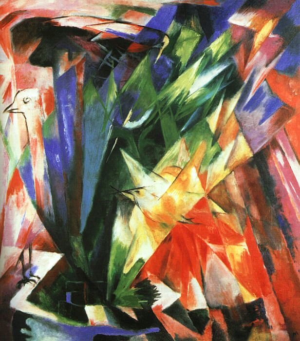 Oiseaux - Franz Marc