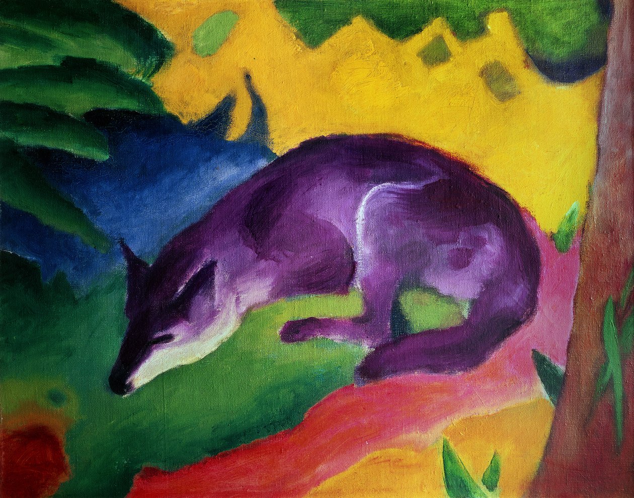 Renard bleu, 1911 - Franz Marc