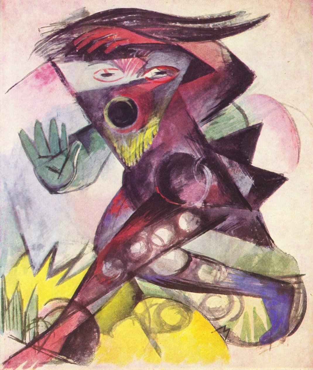 Caliban - Franz Marc