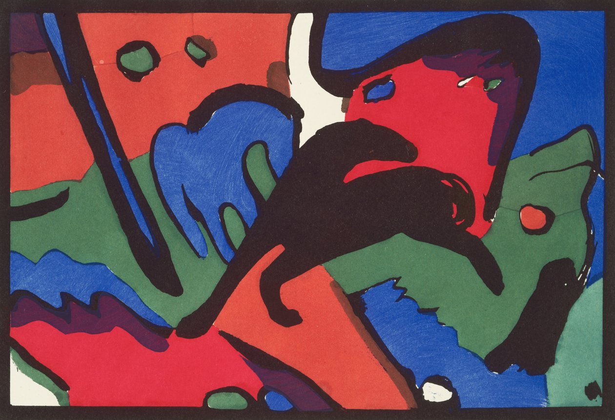 Le Cavalier bleu - Franz Marc