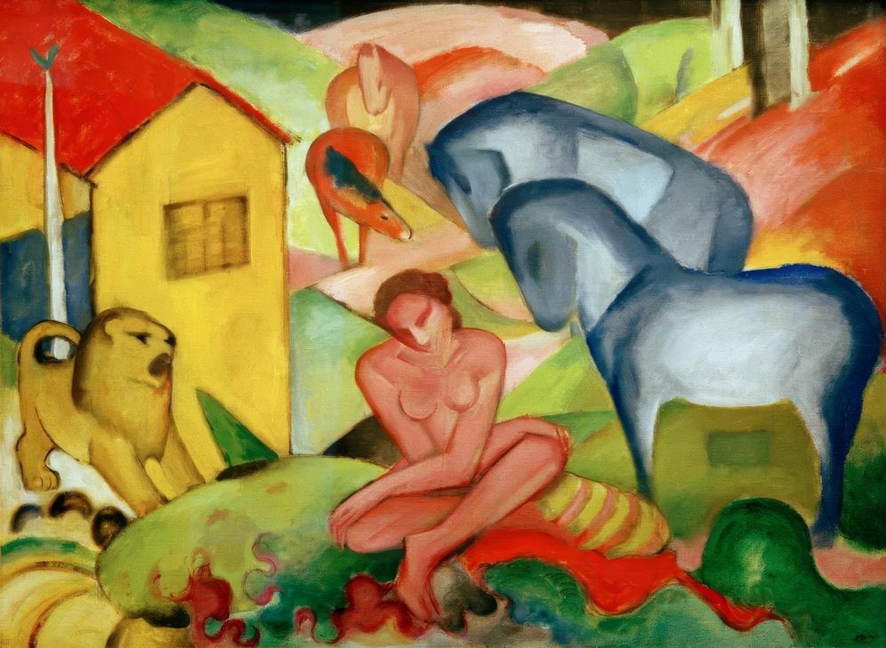 Le rêve - Franz Marc