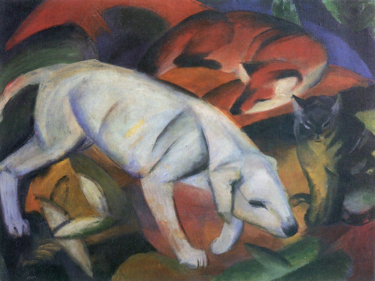 Trois animaux - Franz Marc