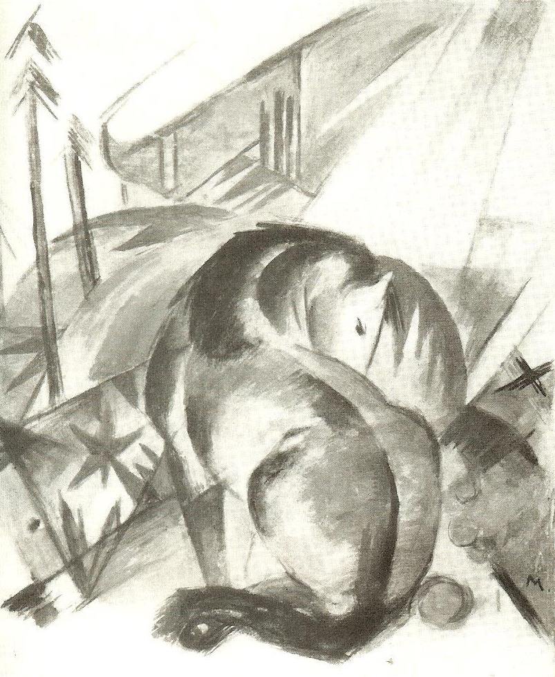 Cheval - Franz Marc