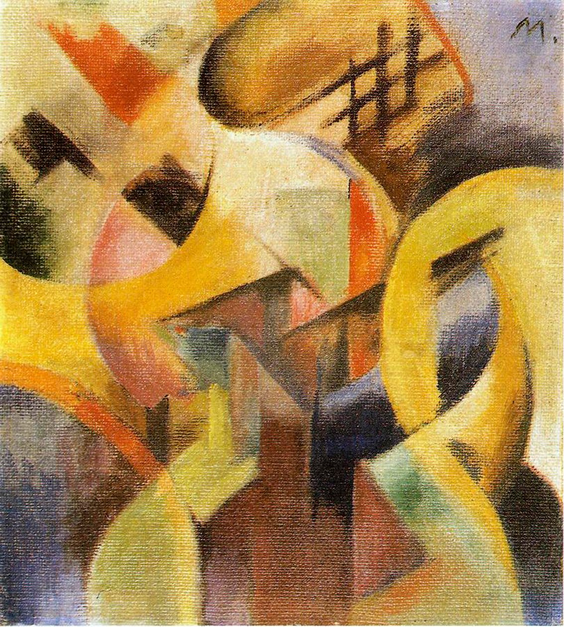 Petite composition I, 1913 - Franz Marc