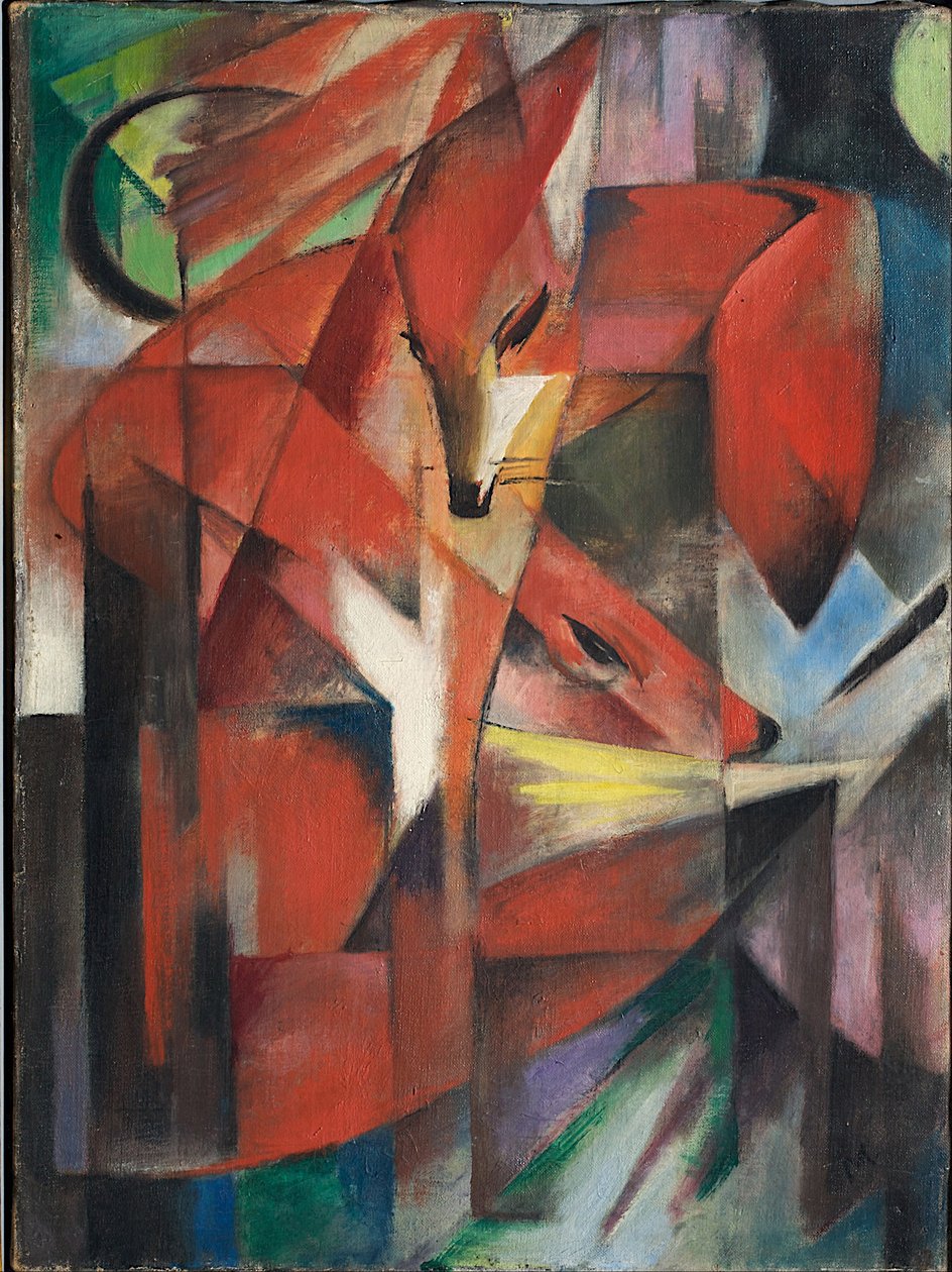 Le Renard, 1913 - Franz Marc
