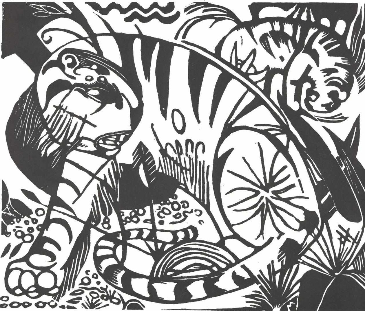 Tigre - Franz Marc
