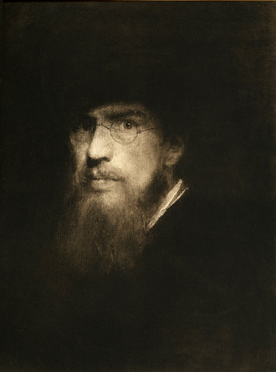 Franz Lenbach, autoportrait - Franz Seraph von Lenbach
