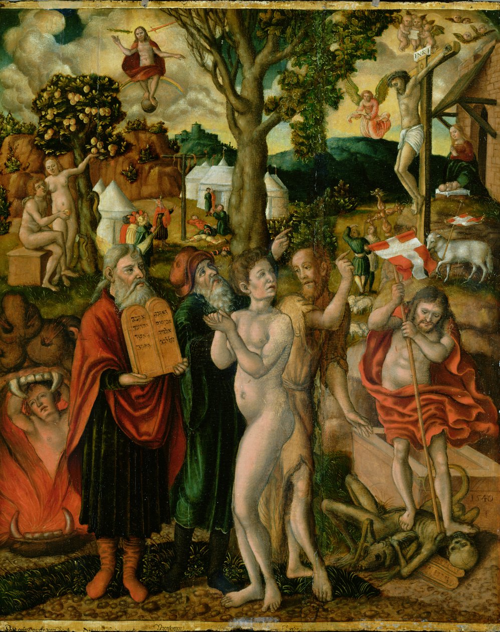 Chute et rédemption, 1540 - Franz Timmermann