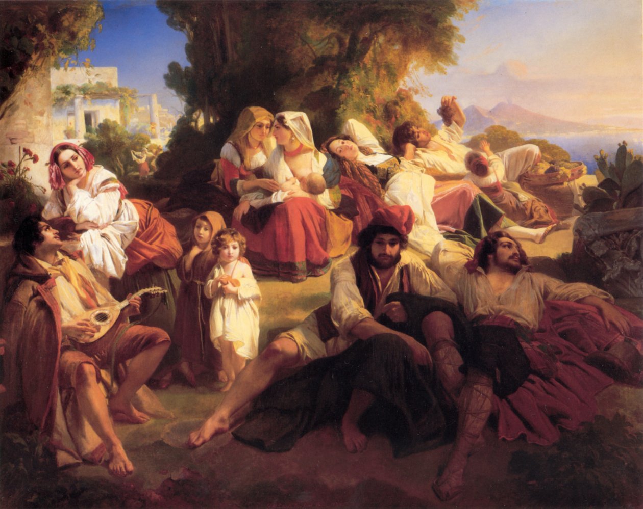 Il dolce far niente - Franz Xaver Winterhalter