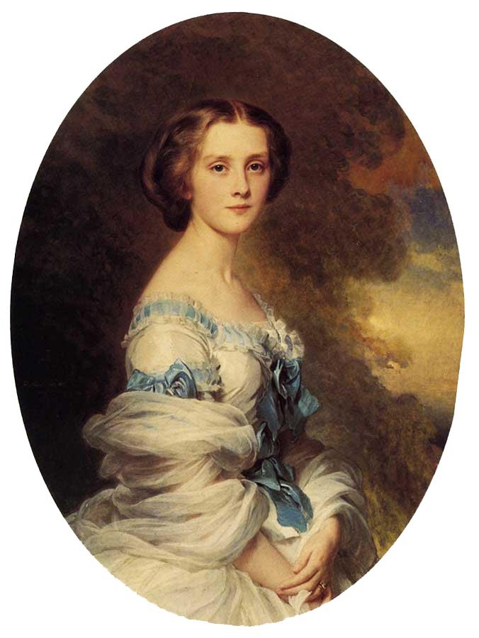 Mélanie de Bussière, Comtesse Edmond de Pourtalès - Franz Xaver Winterhalter