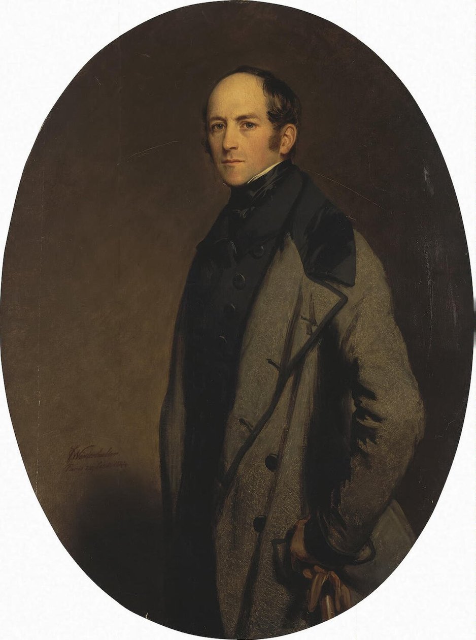 Portrait du comte Alexei Bobrinsky - Franz Xaver Winterhalter