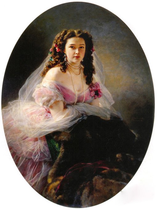 Portrait de Madame Barbe de Rimsky-Korsakov - Franz Xaver Winterhalter