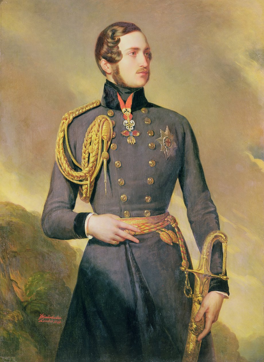 Portrait du Prince Consort Albert de Saxe-Cobourg-Gotha (1819-1861), 1842 - Franz Xaver Winterhalter