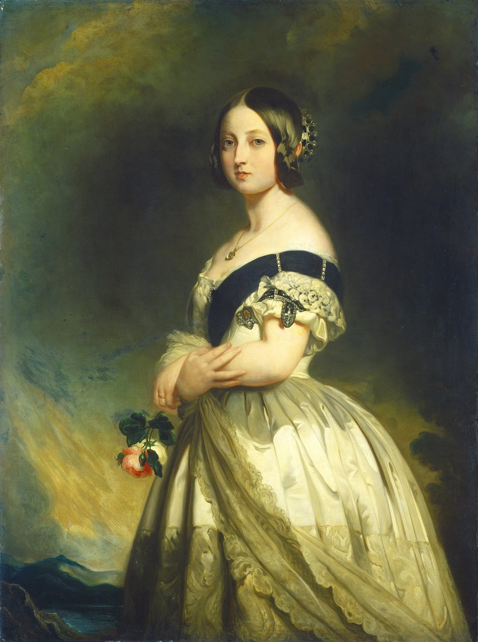 Reine Victoria, vers 1843 - Franz Xaver Winterhalter