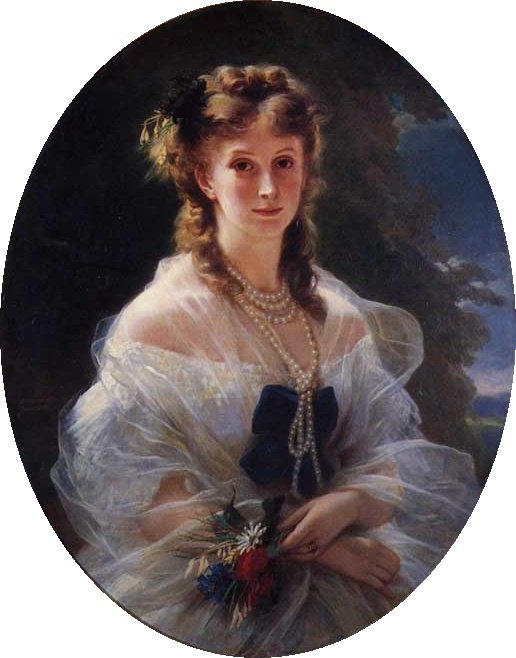 Sophie Trobetskoy - Franz Xaver Winterhalter