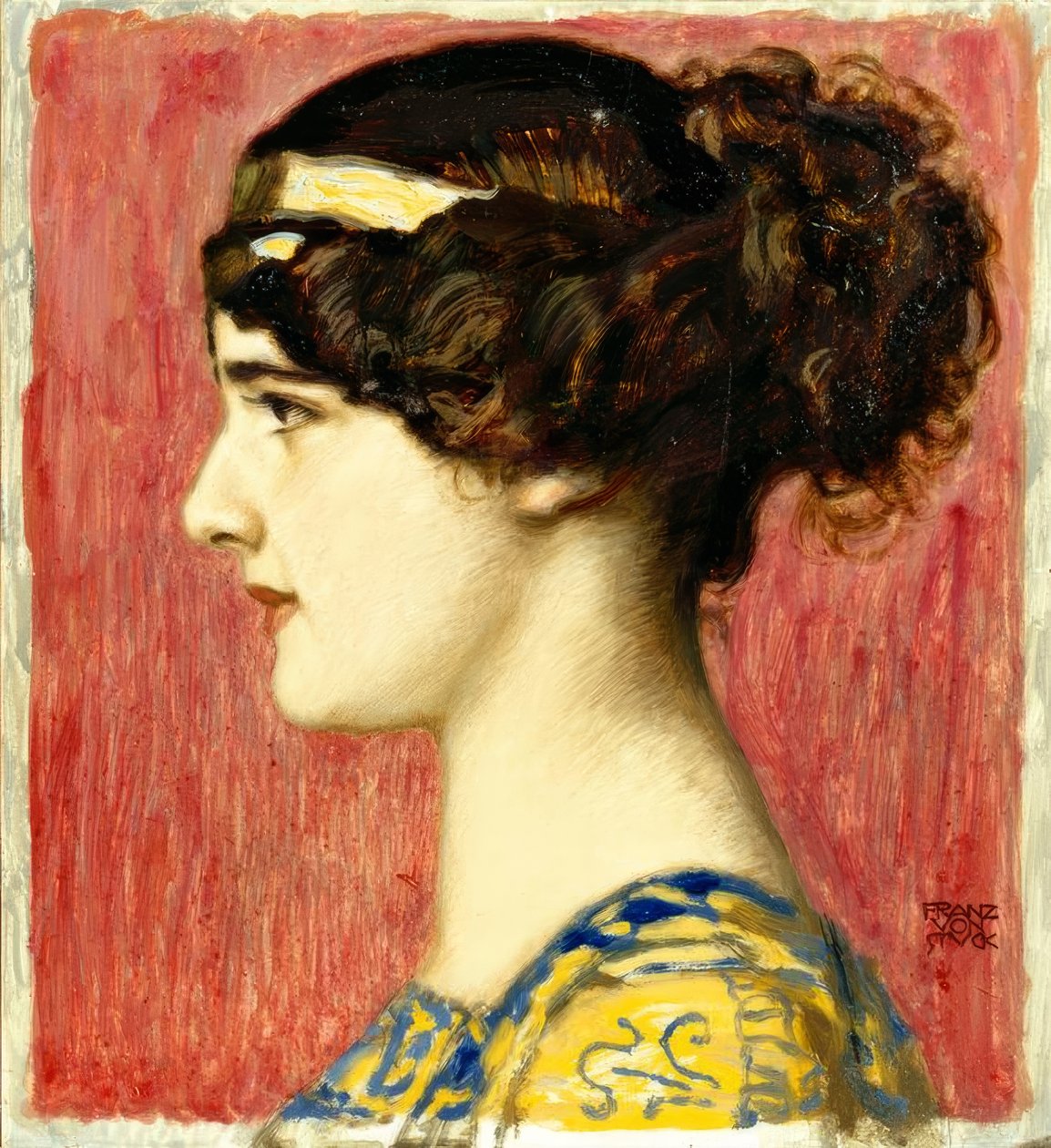 Franz von Stuck, Mary en Grecque - Franz von Stuck