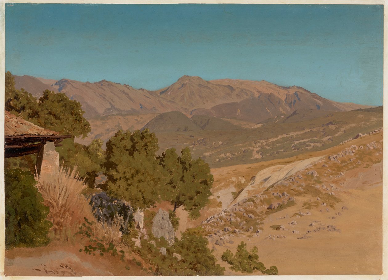 Paysage de montagne du sud de l