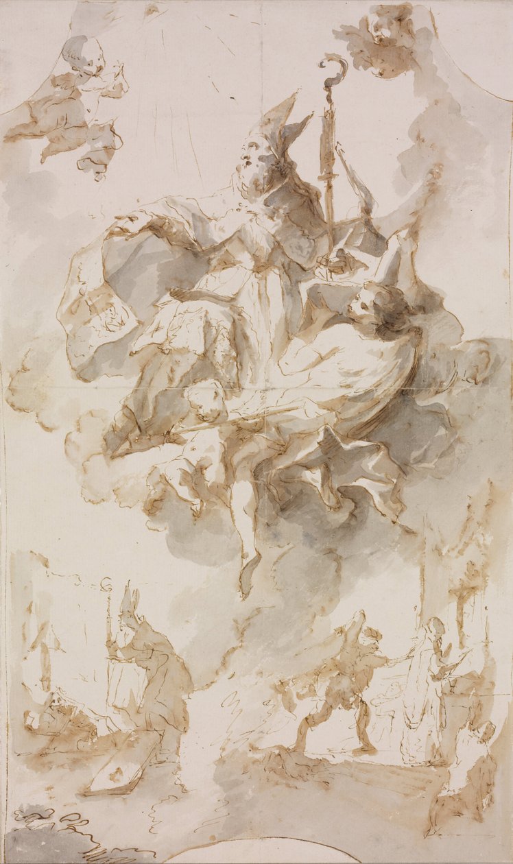 Apothéose de Saint Stanislas - Franz Anton Maulbertsch